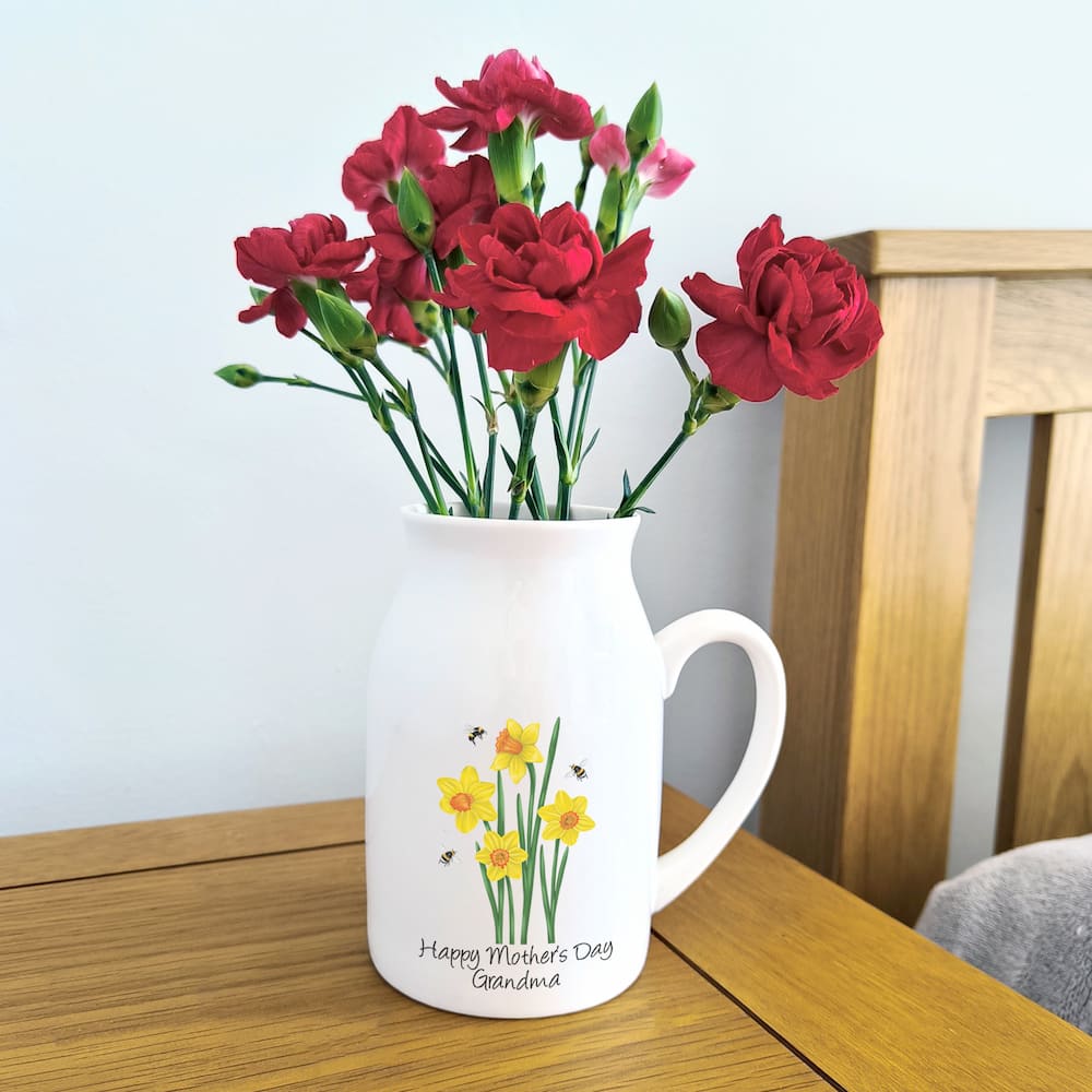 Personalised Mother's Day Flower Jug