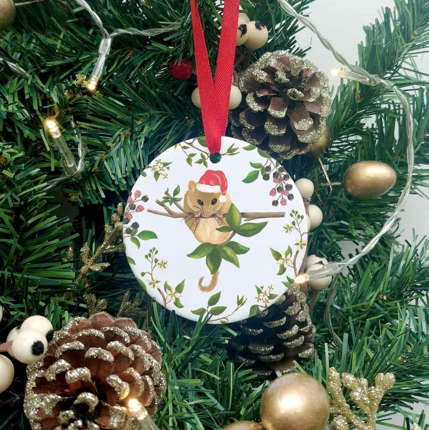 Dormouse Christmas Decoration