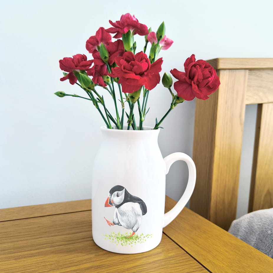Puffin Flower Jug