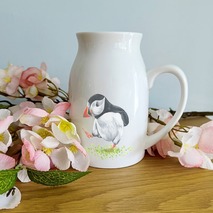 Puffin Flower Jug