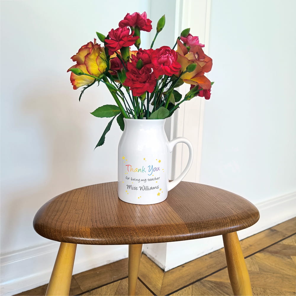 Thank You Flower Vase | Teacher Gift