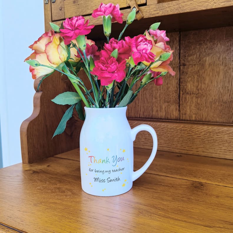 Thank You Flower Vase | Teacher Gift