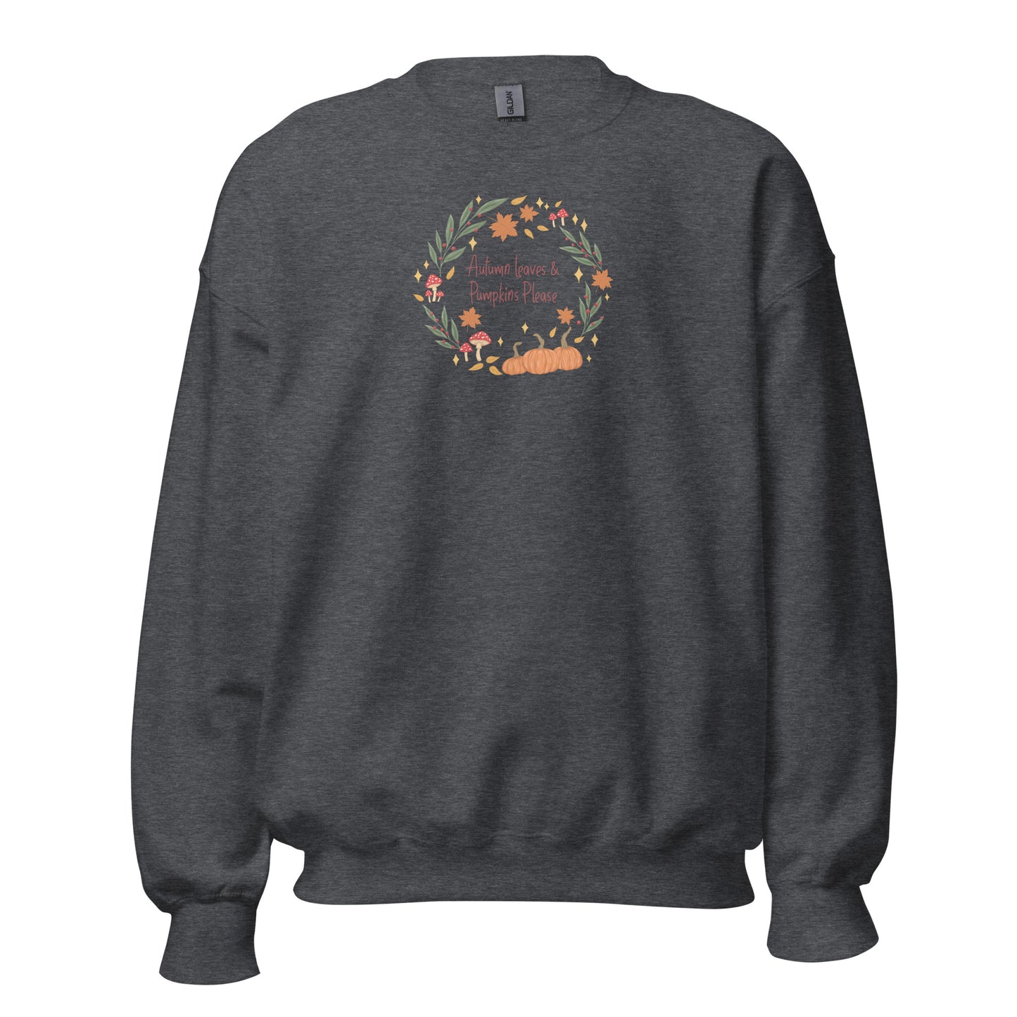 Autumn Wreath Jumper | Autumn Leaves and Pumpkins Please