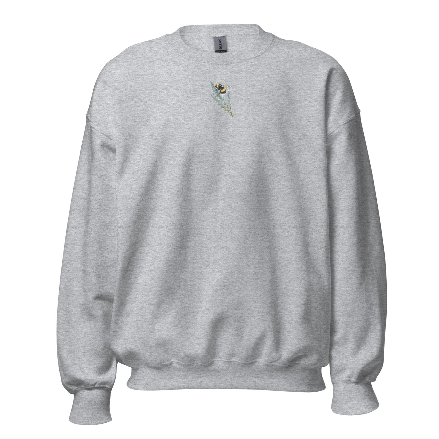 Bumble Bee on Lavender Sweater | Bee Jumper