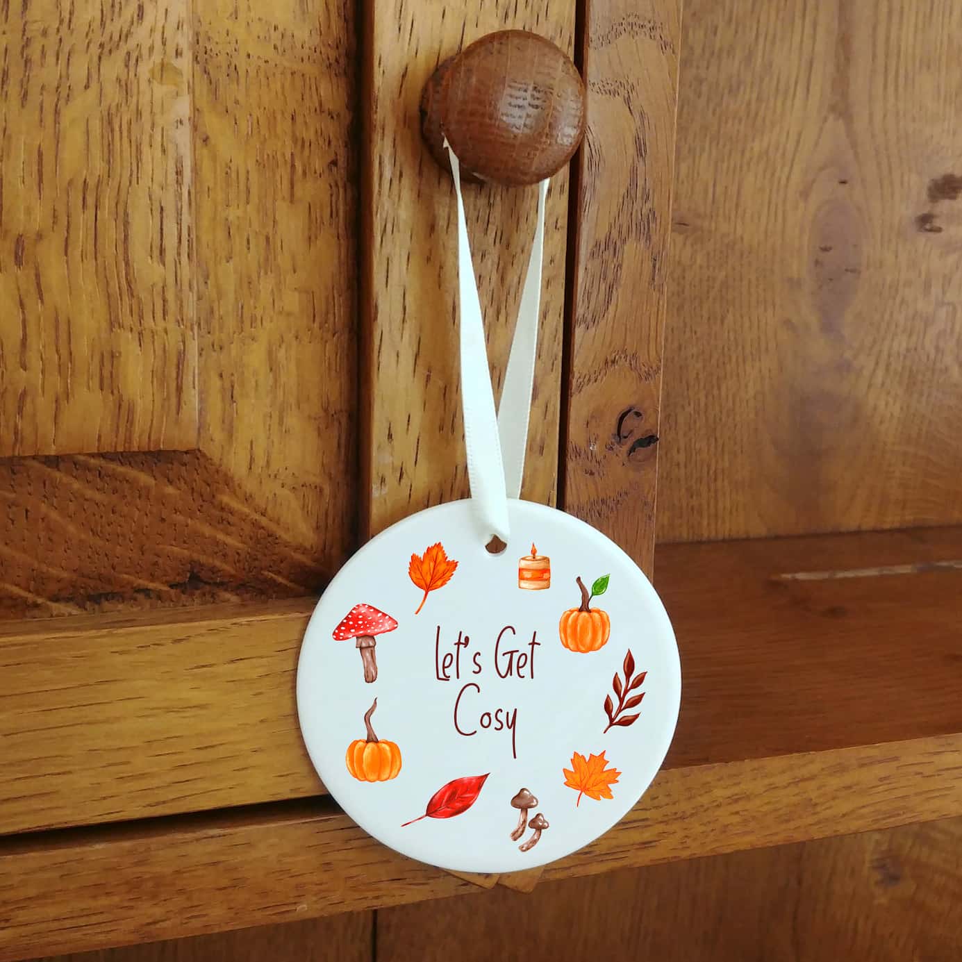 Autumnal Decoration | Ceramic Hanging Ornament