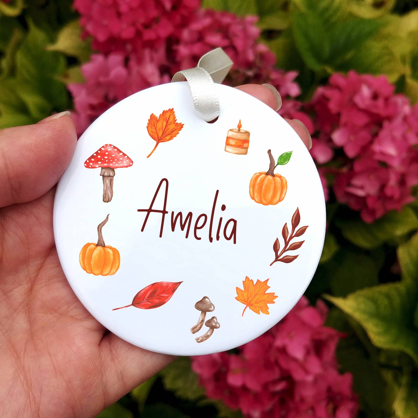 Autumnal Decoration | Ceramic Hanging Ornament