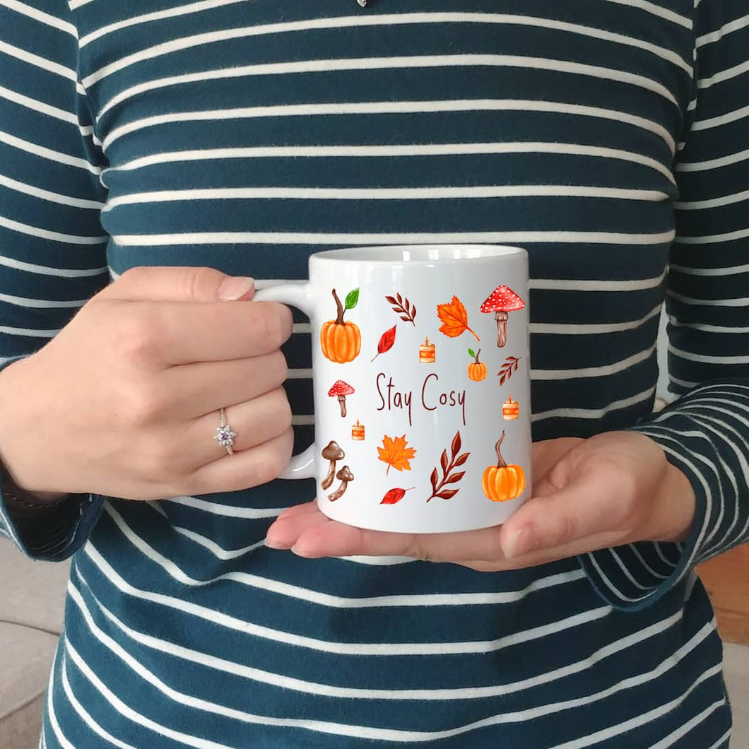 Autumnal Stay Cosy Ceramic Mug | The Most Beautiful Season of All