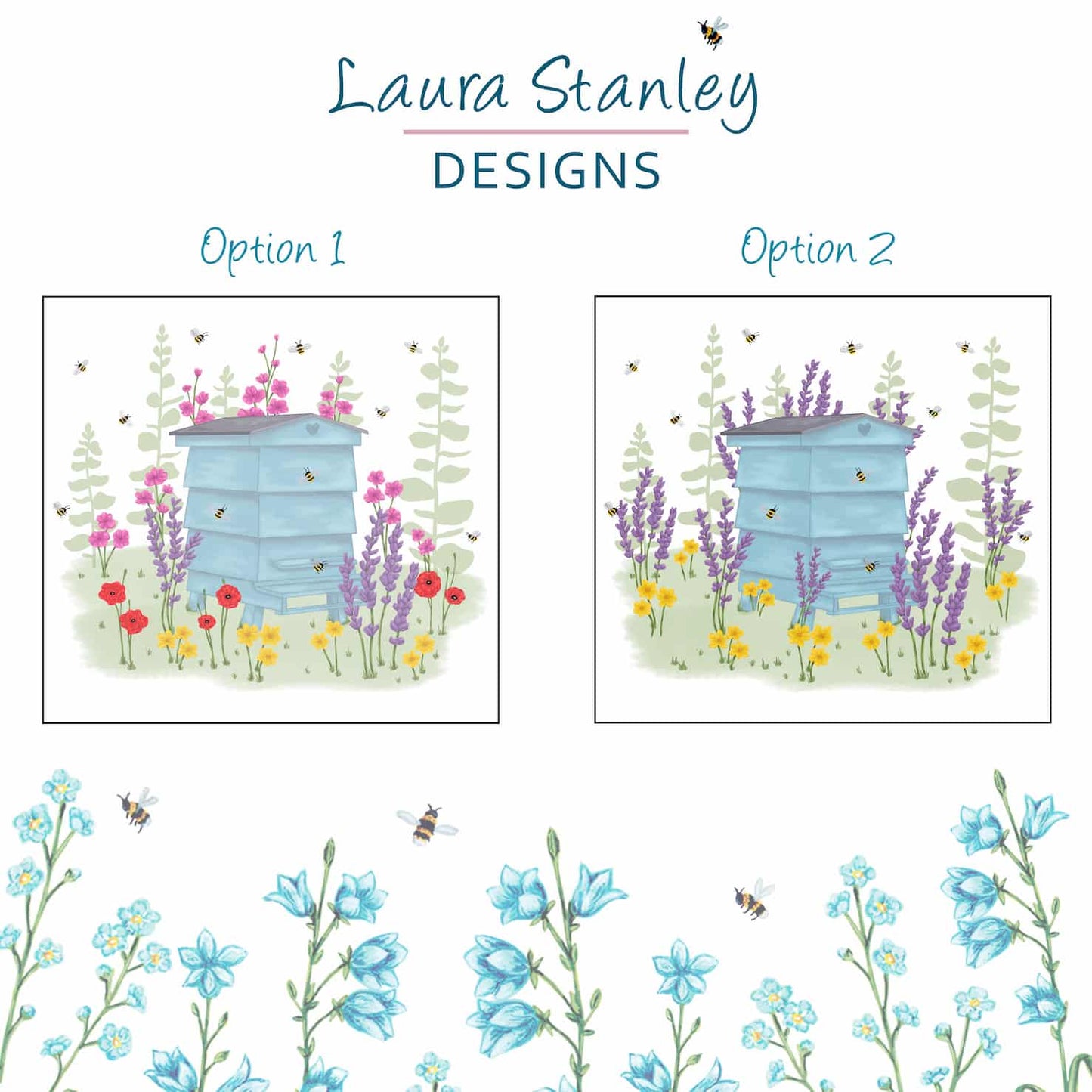 Personalised Bee Hive New Home Card