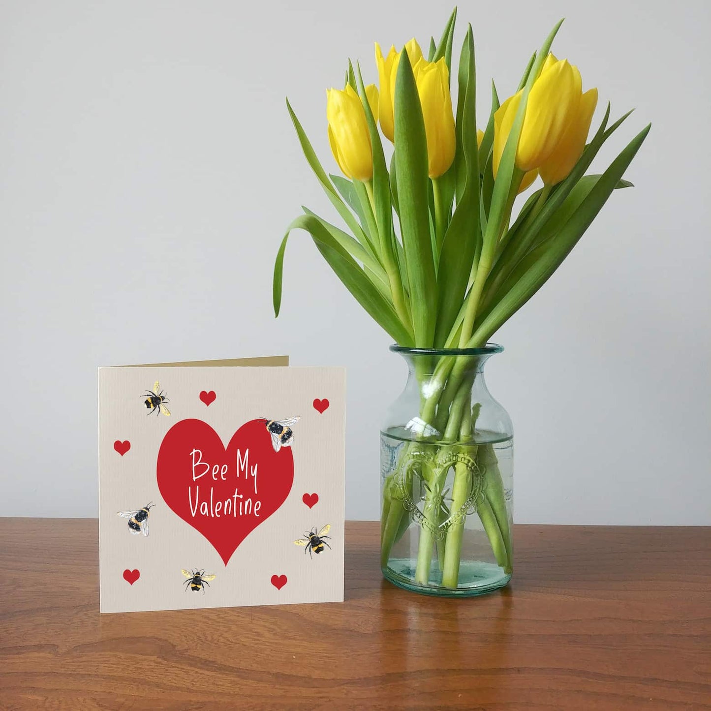 Bumble Bee Valentine's Day Card | Bee My Valentine