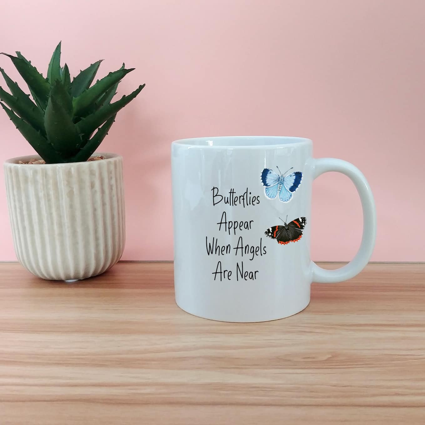 Butterflies Appear When Angels Are Near Mug