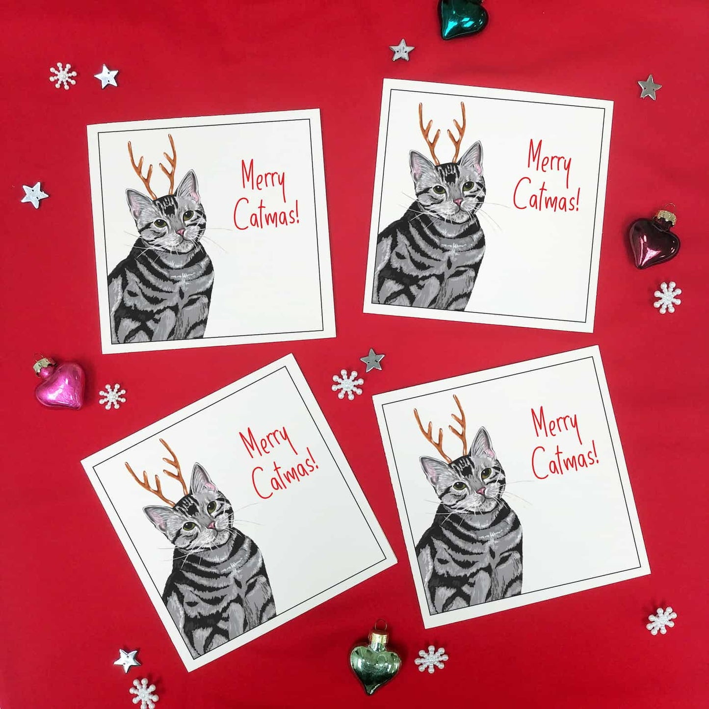 Cat Christmas Card | Merry Catmas