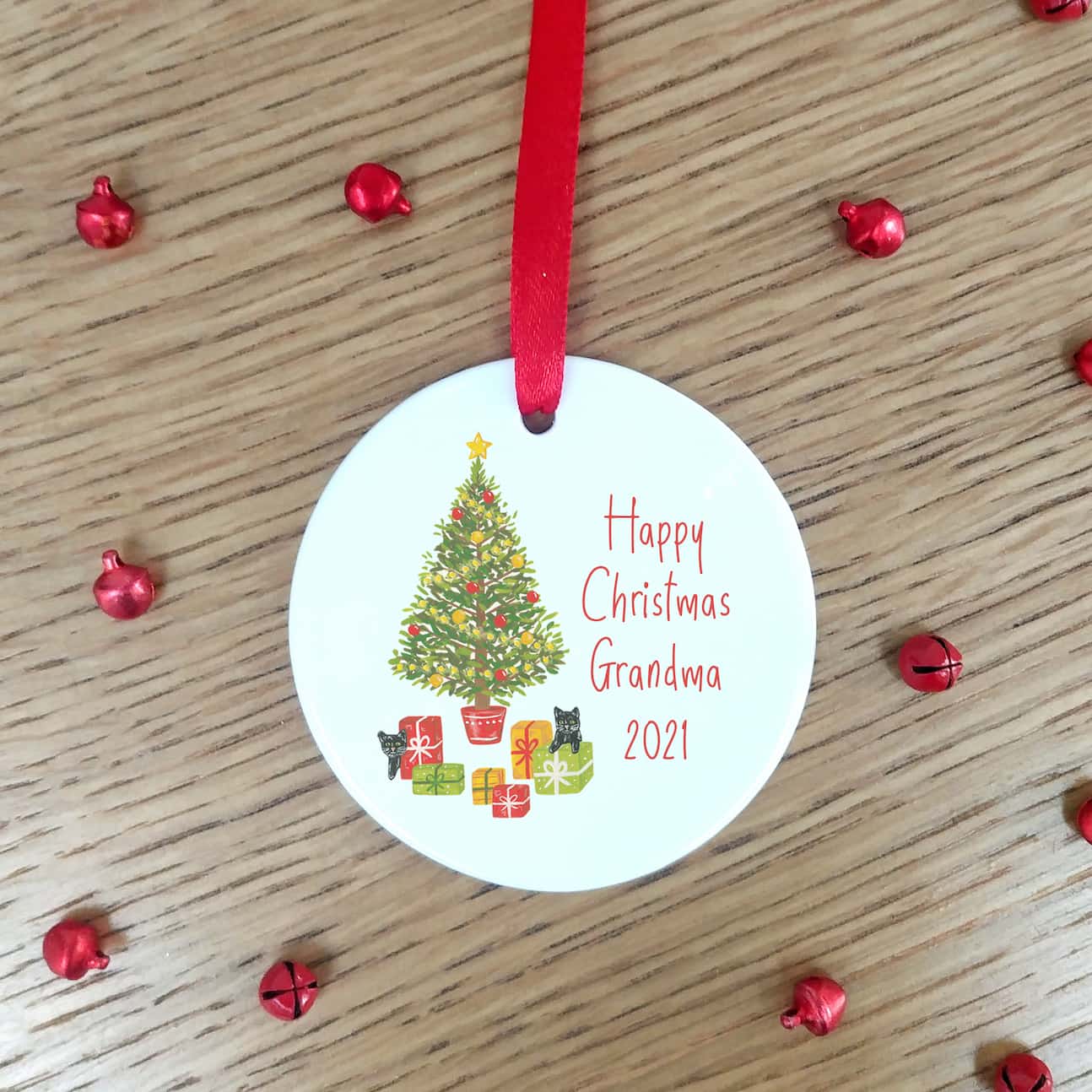 Personalised First Christmas Tree Decoration
