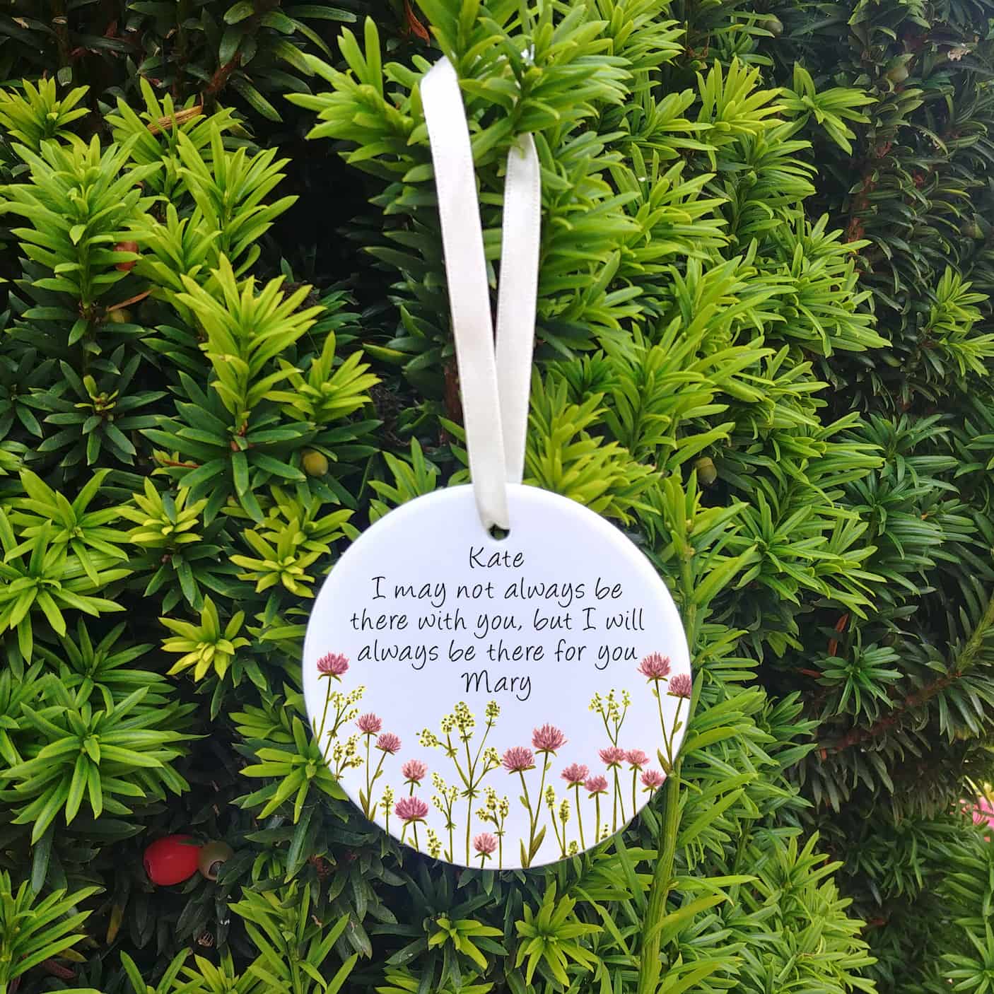 Personalised Friendship Decoration | Best Friend Keepsake Hanging Ornament