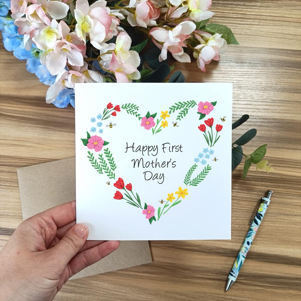 First Mother's Day Card