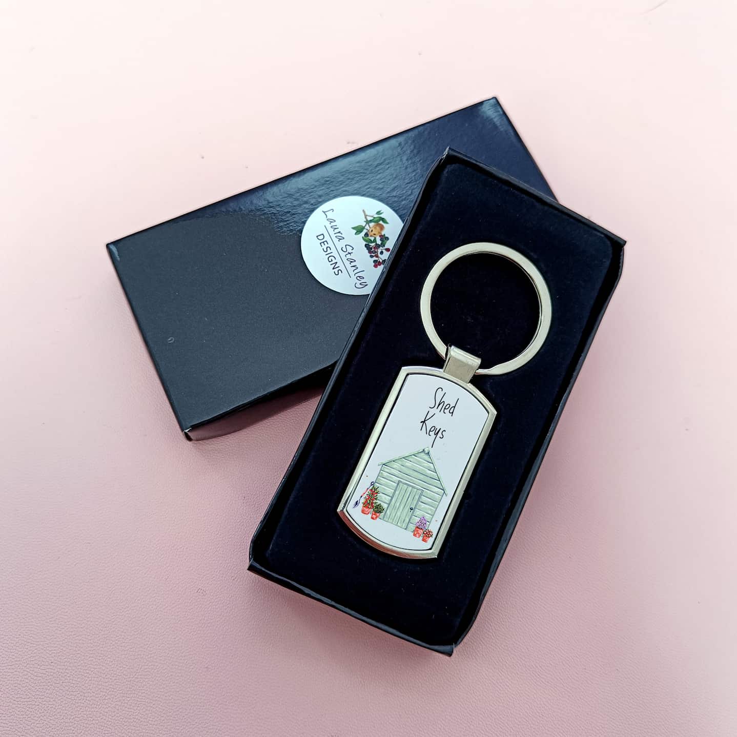 Garden Shed Keyring | Gardening Gifts