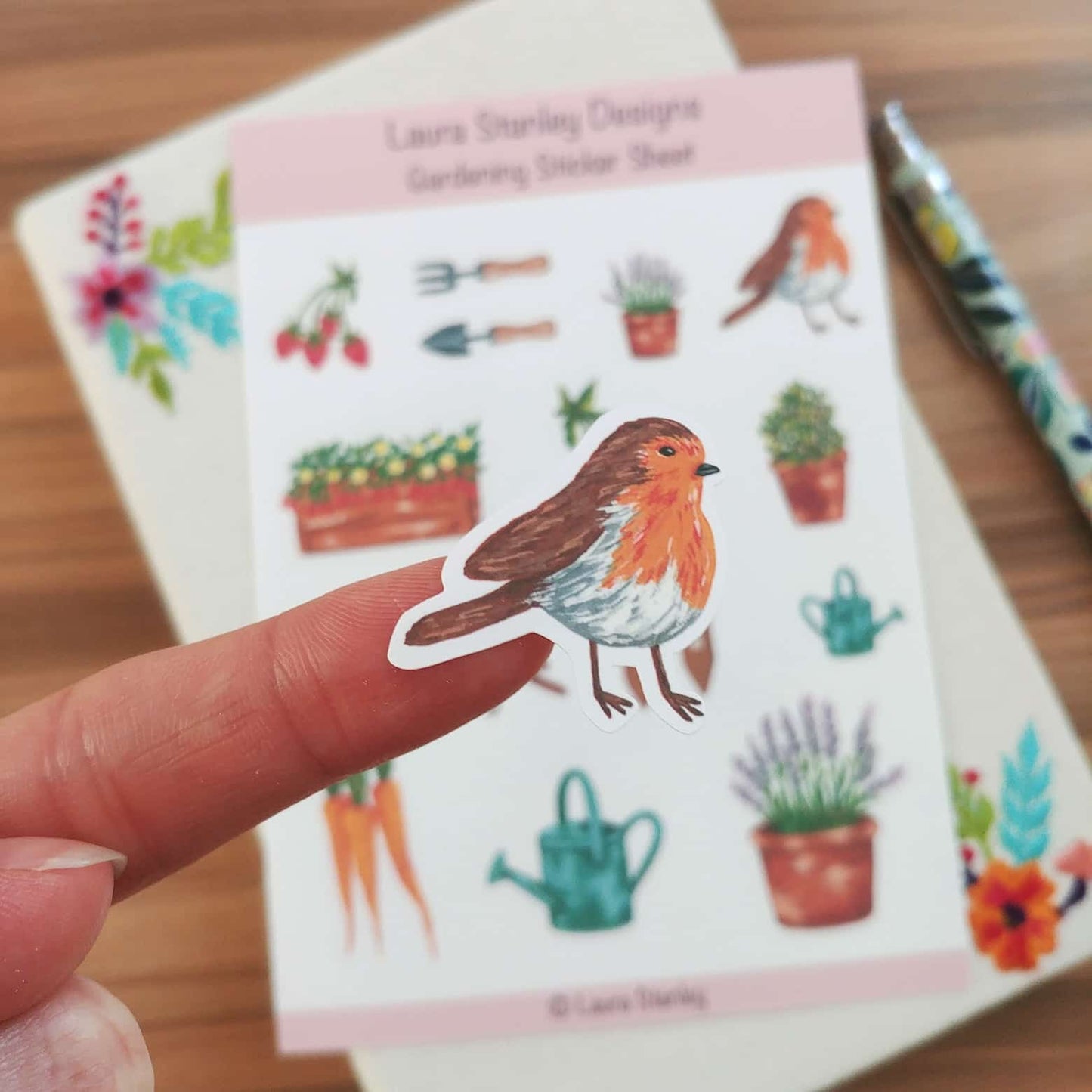 Gardening Sticker Sheet