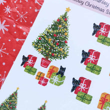 Load image into Gallery viewer, Cats Christmas Tree Sticker Sheet
