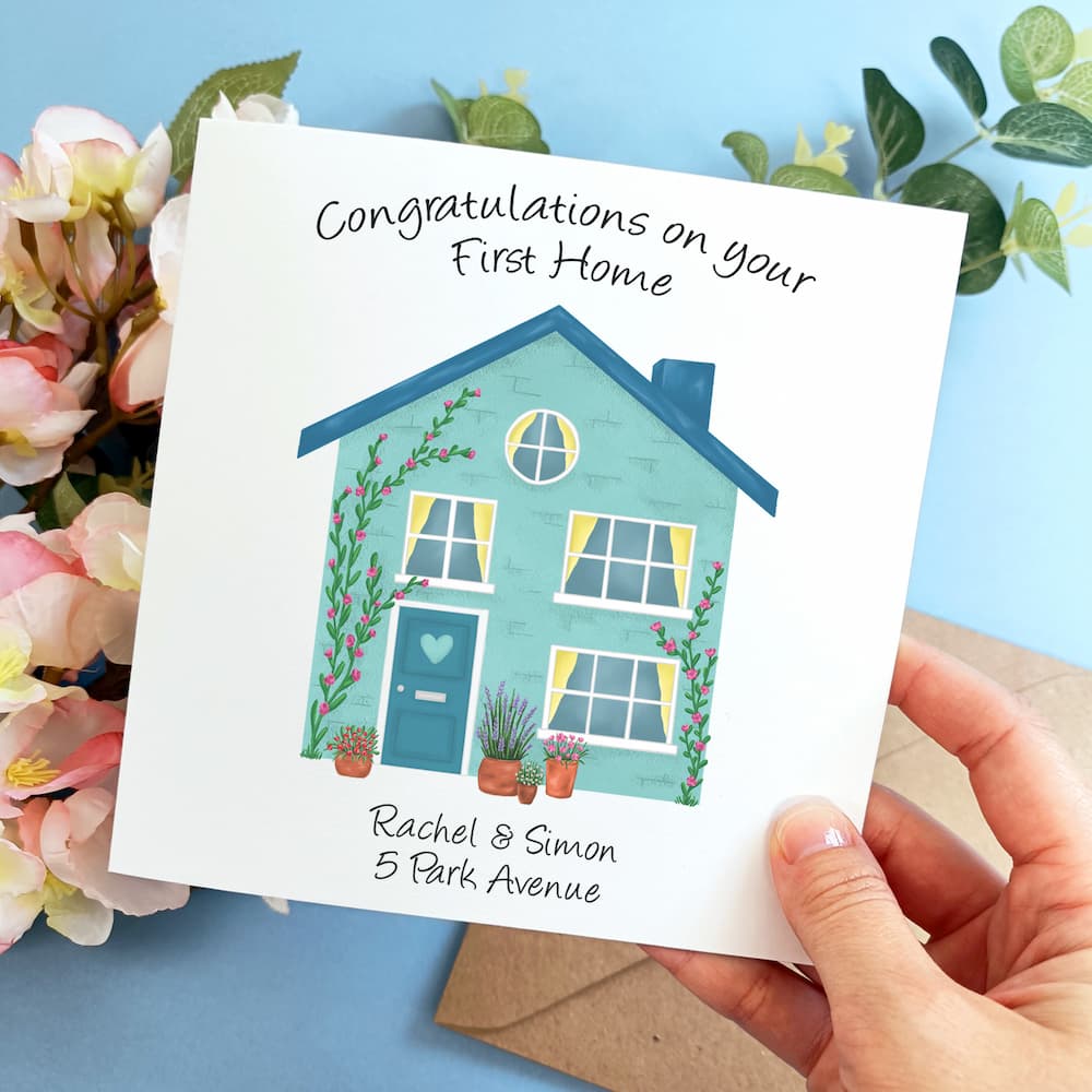 Congratulations on your New Home Card