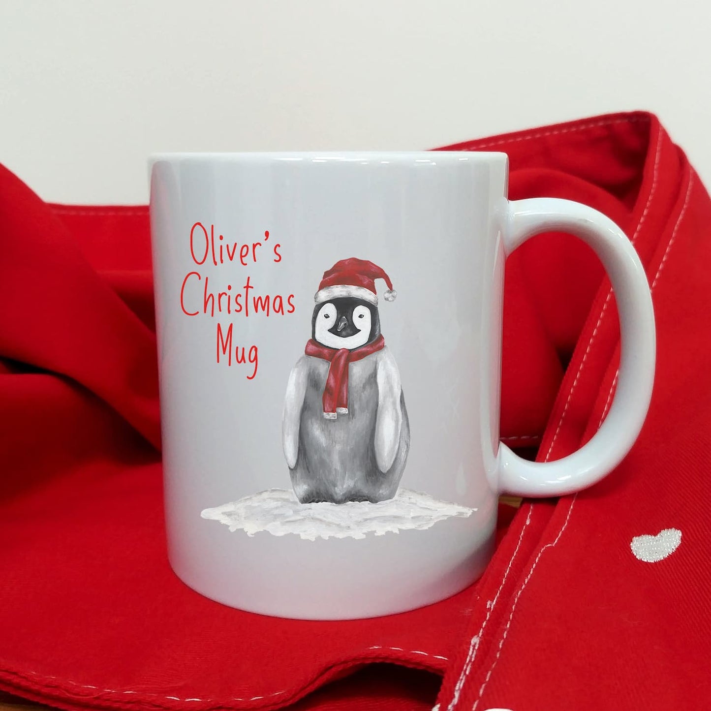 Personalised Christmas Hot Chocolate Mug