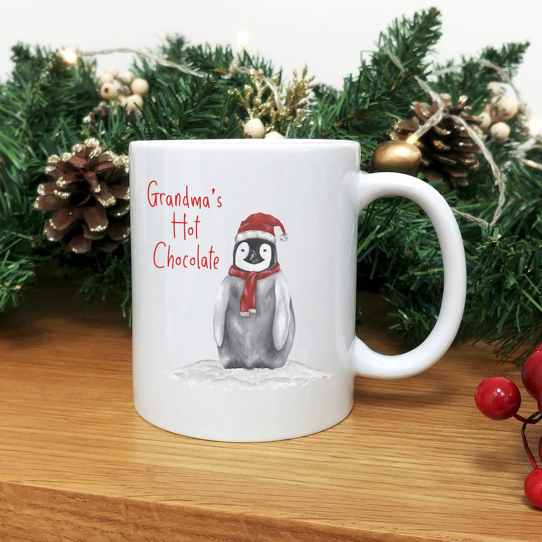 Personalised Christmas Hot Chocolate Mug
