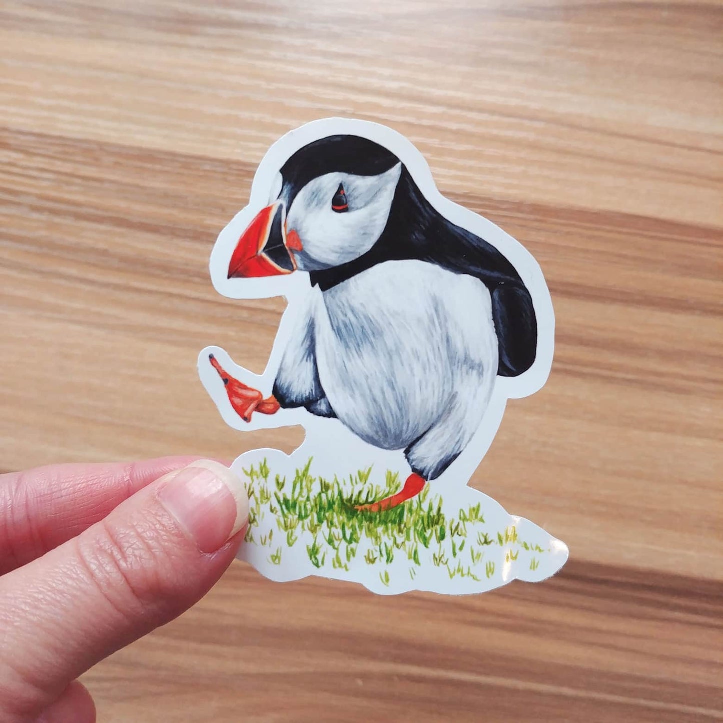 Puffin Vinyl Sticker