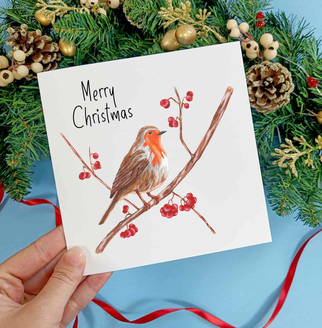 Robin Christmas Card | Christmas Card Pack
