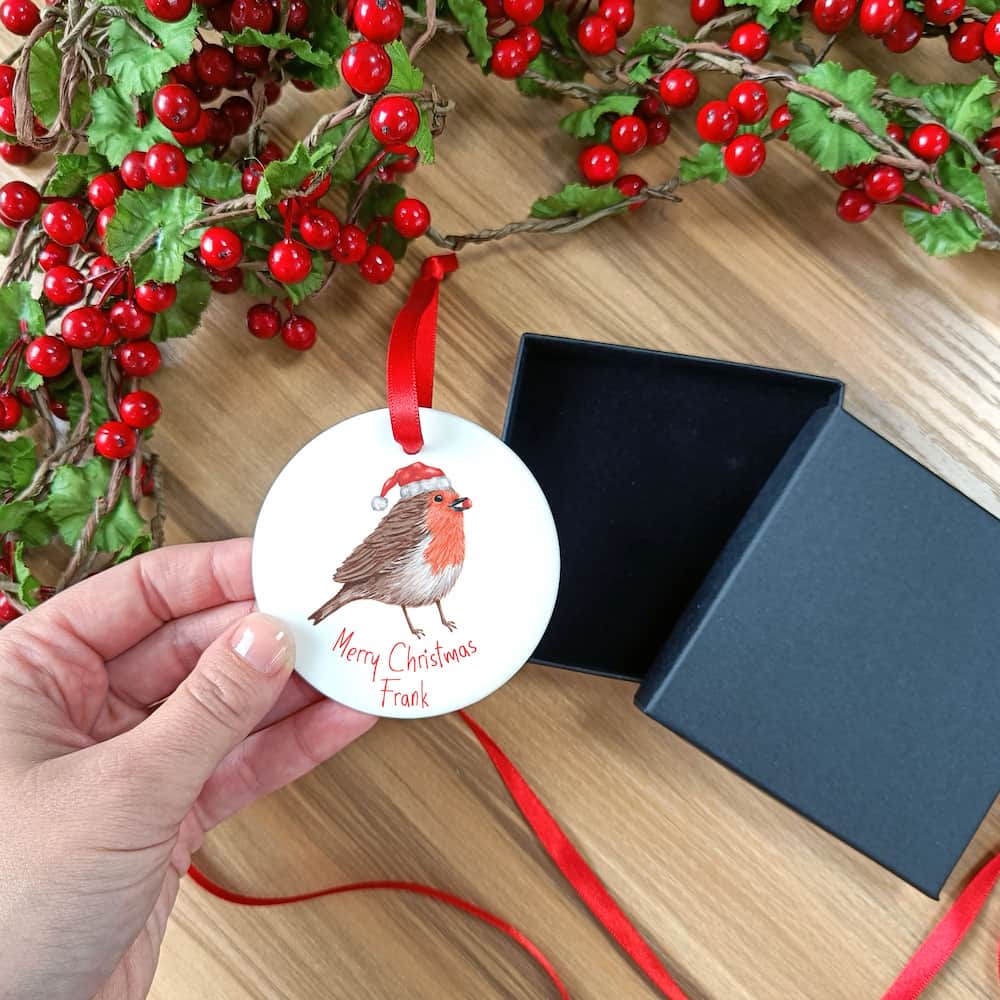 Robin Christmas Decoration