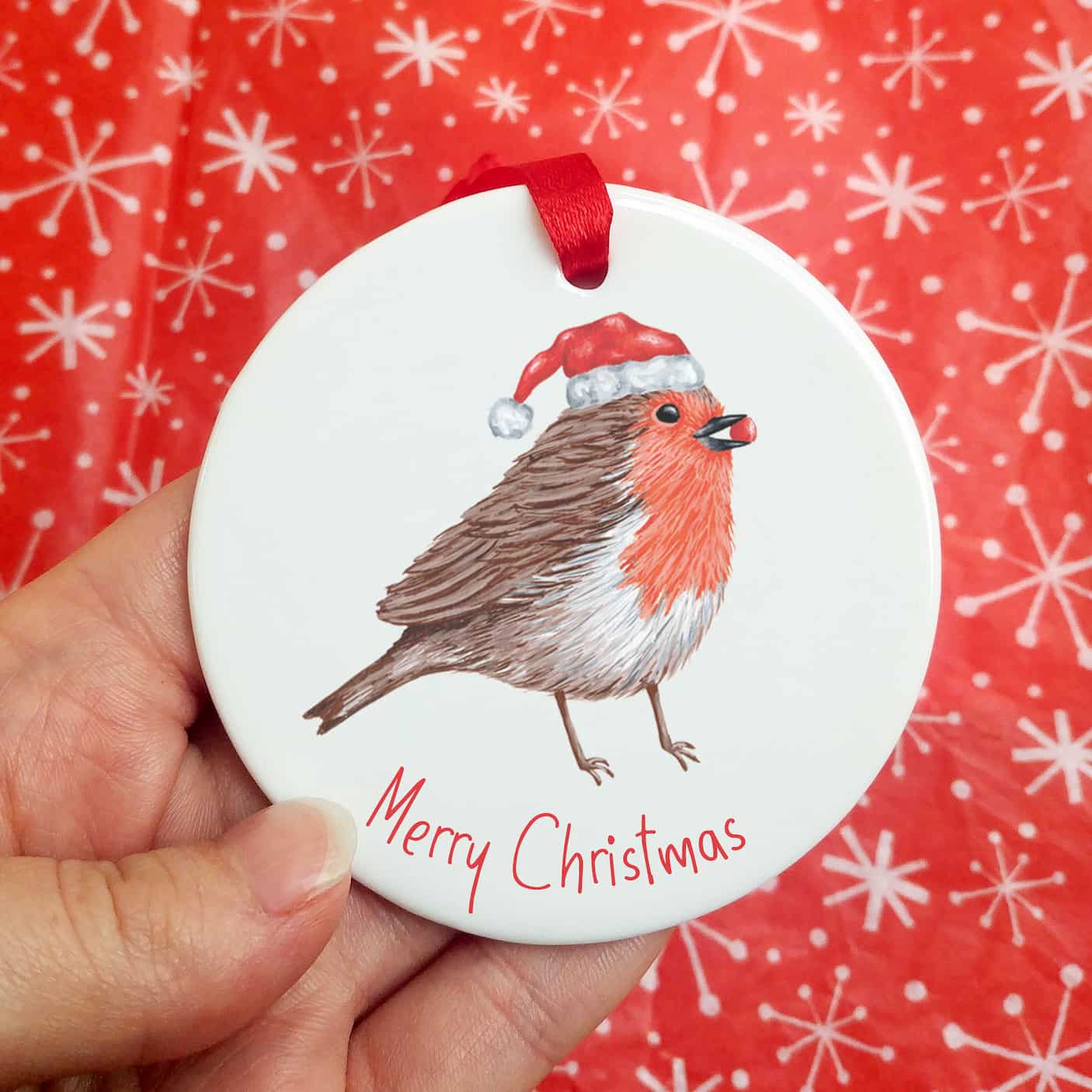 Robin Christmas Decoration