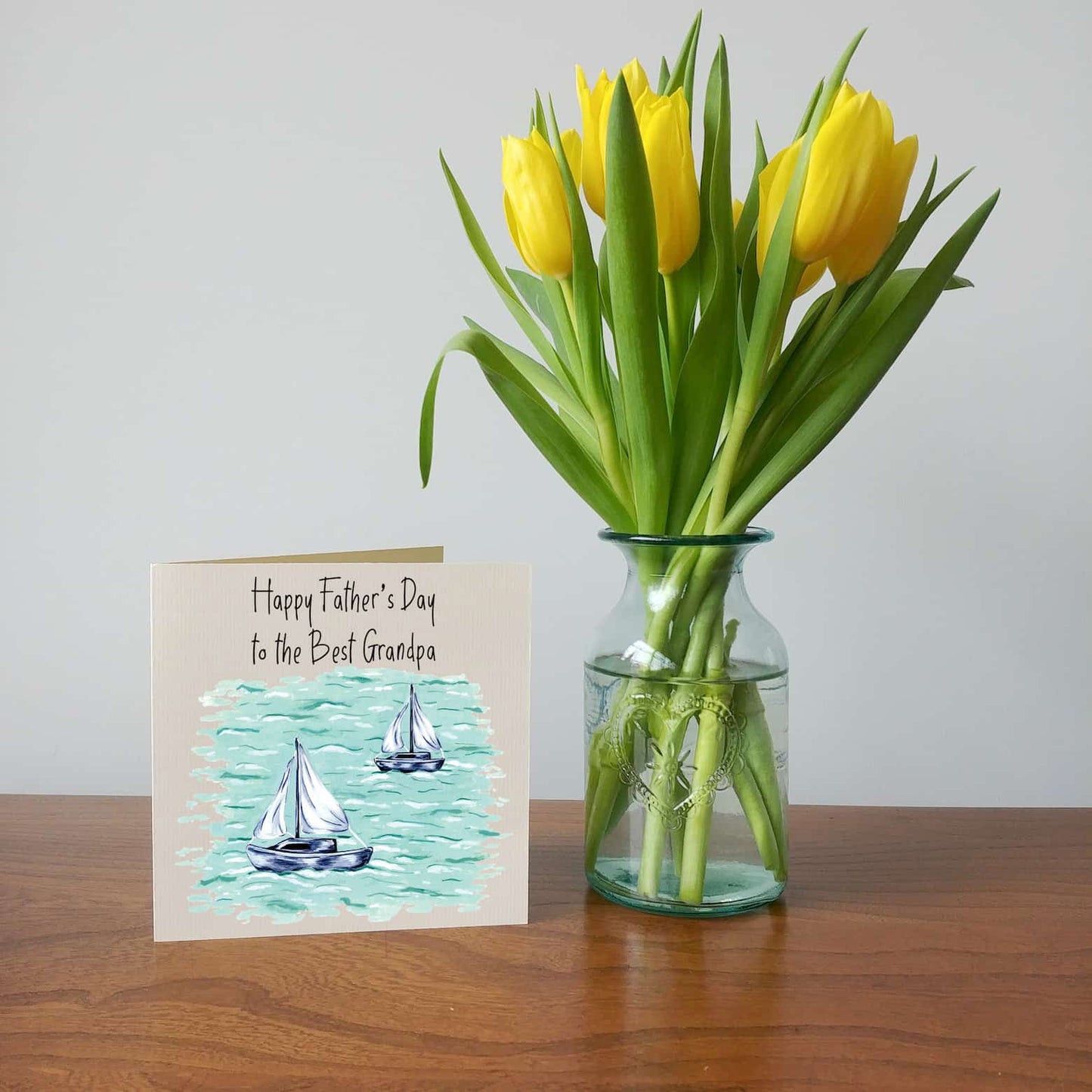 Sailing Boats Father's Day Card