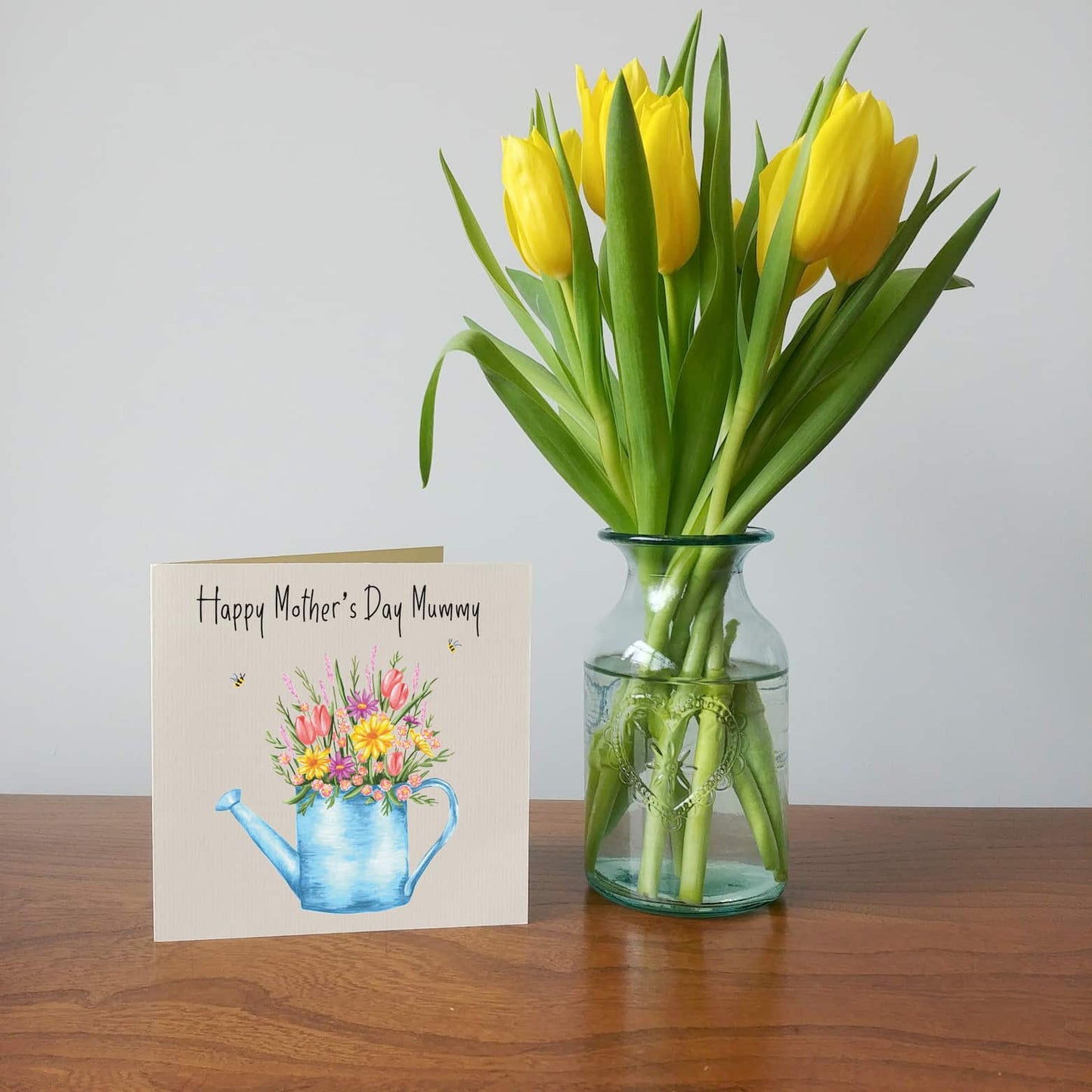 Personalised Floral Mother's Day Card