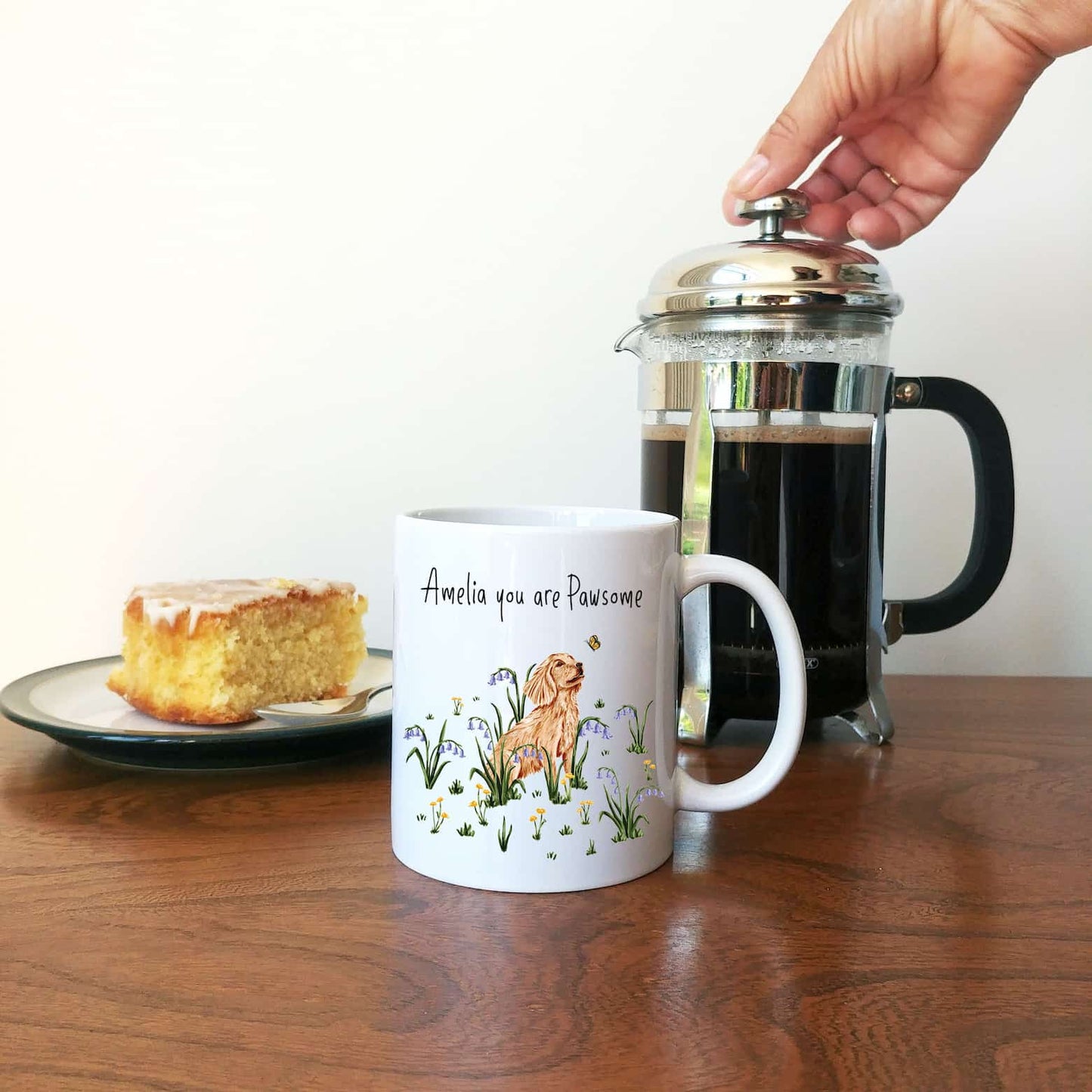 Personalised Dog Mug | Custom You are Pawsome Mug | Cocker Spaniel Cup