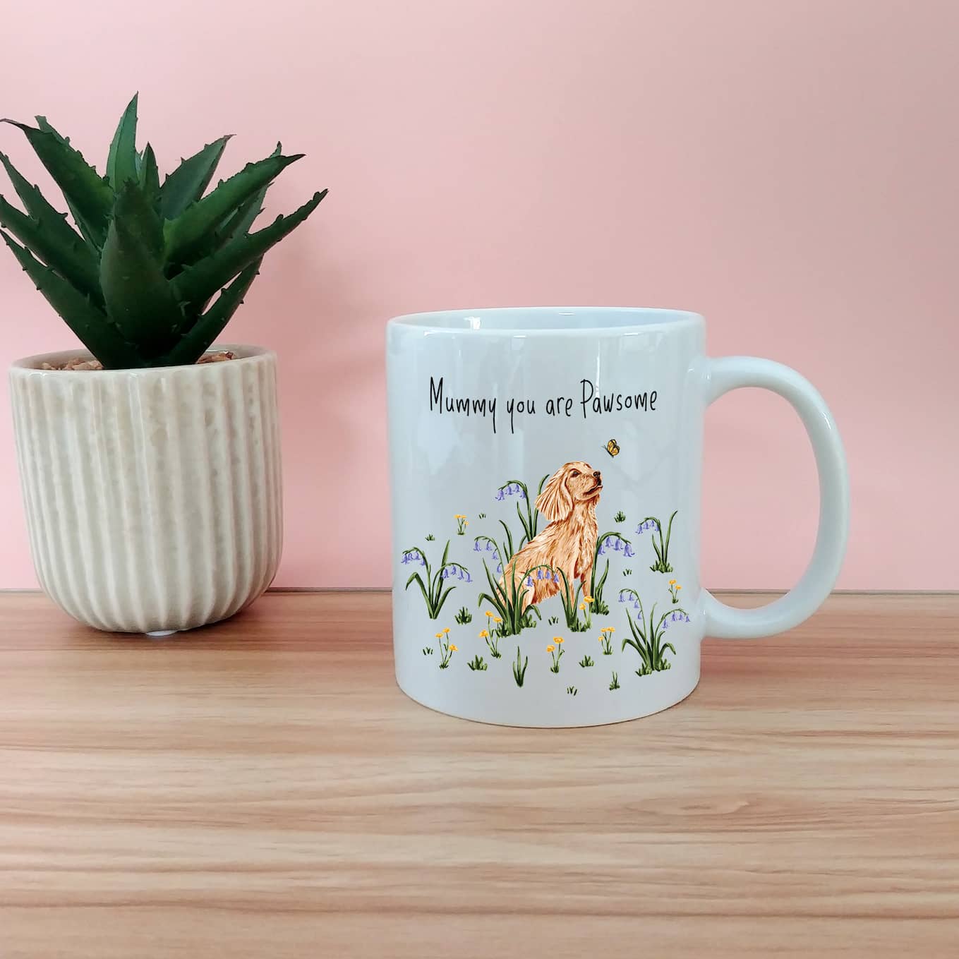 Personalised Dog Mug | Custom You are Pawsome Mug | Cocker Spaniel Cup