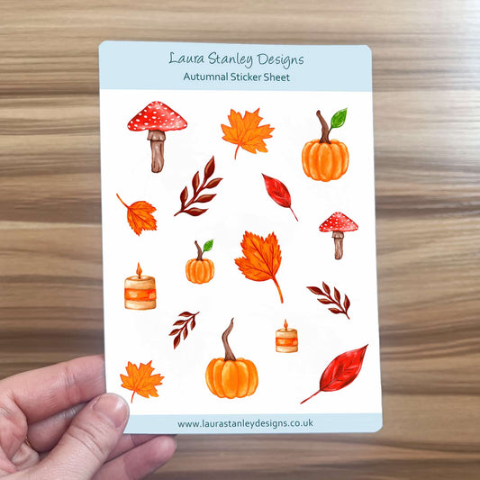 Autumnal Sticker Sheet