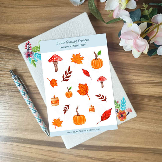 Autumnal Sticker Sheet
