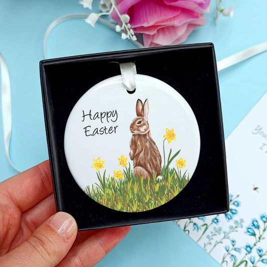 Personalised Easter Bunny Decoration