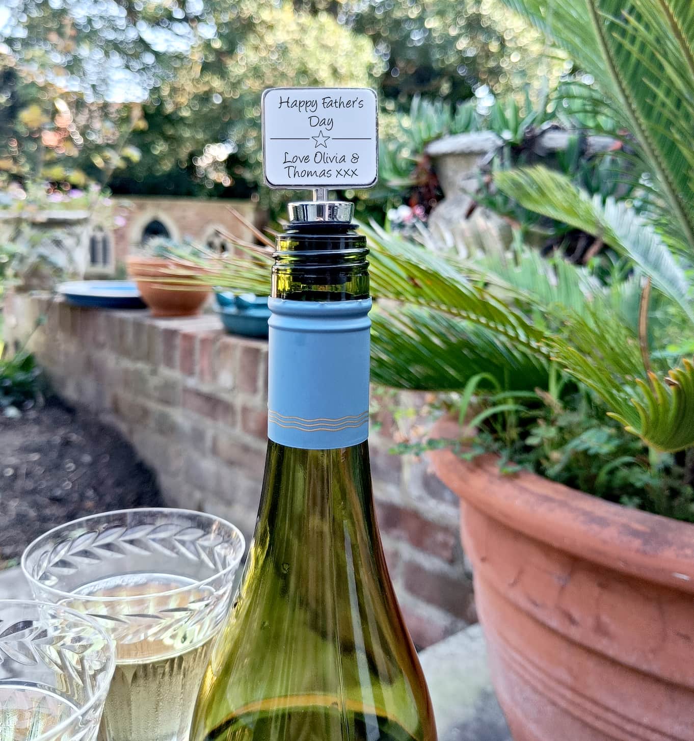Personalised Father's Day Bottle Stopper
