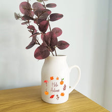 Load image into Gallery viewer, Autumnal ceramic flower jug
