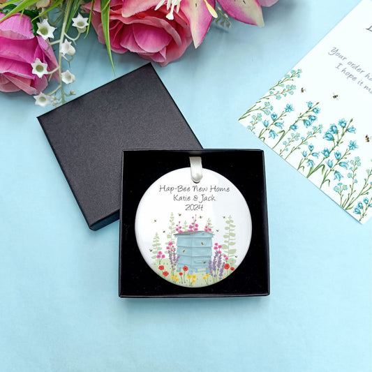 Personalised New Home Ceramic Decoration