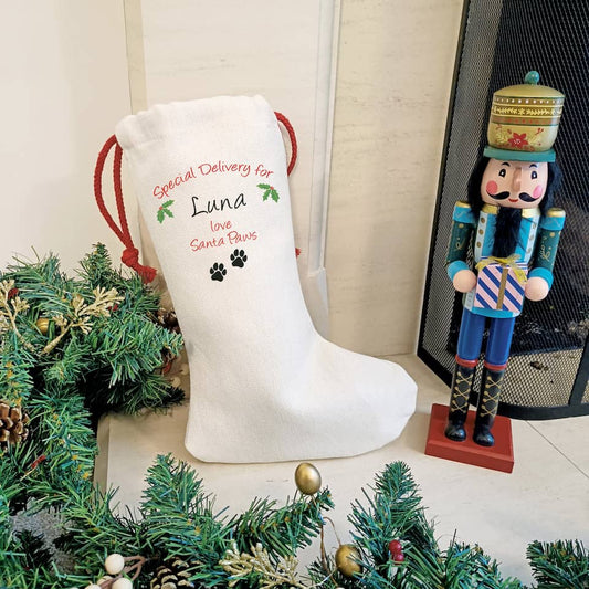 Personalised Pet Christmas Stocking