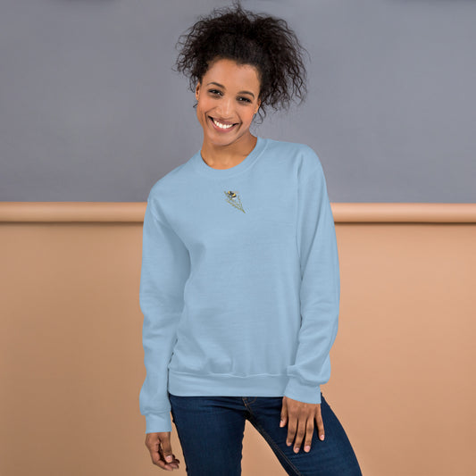 Bumble Bee on Lavender Sweater | Bee Jumper