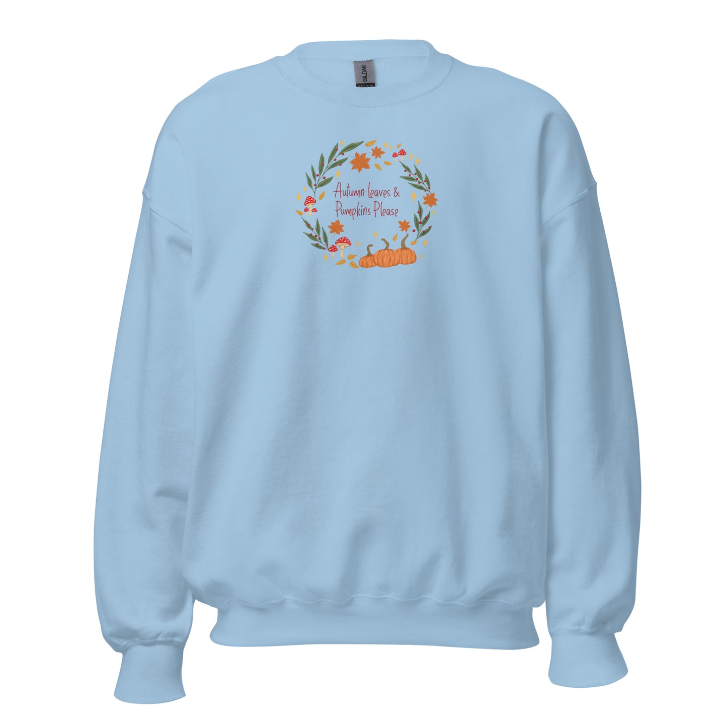 Autumn Wreath Jumper | Autumn Leaves and Pumpkins Please