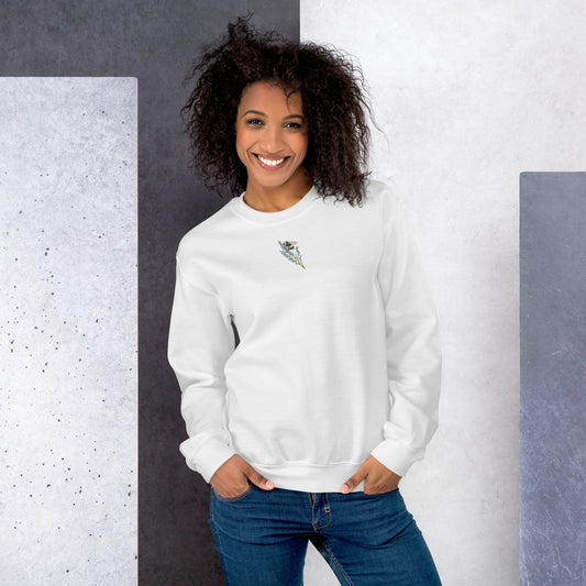 Bumble Bee on Lavender Sweater | Bee Jumper