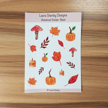 Load image into Gallery viewer, Autumnal Sticker Sheet
