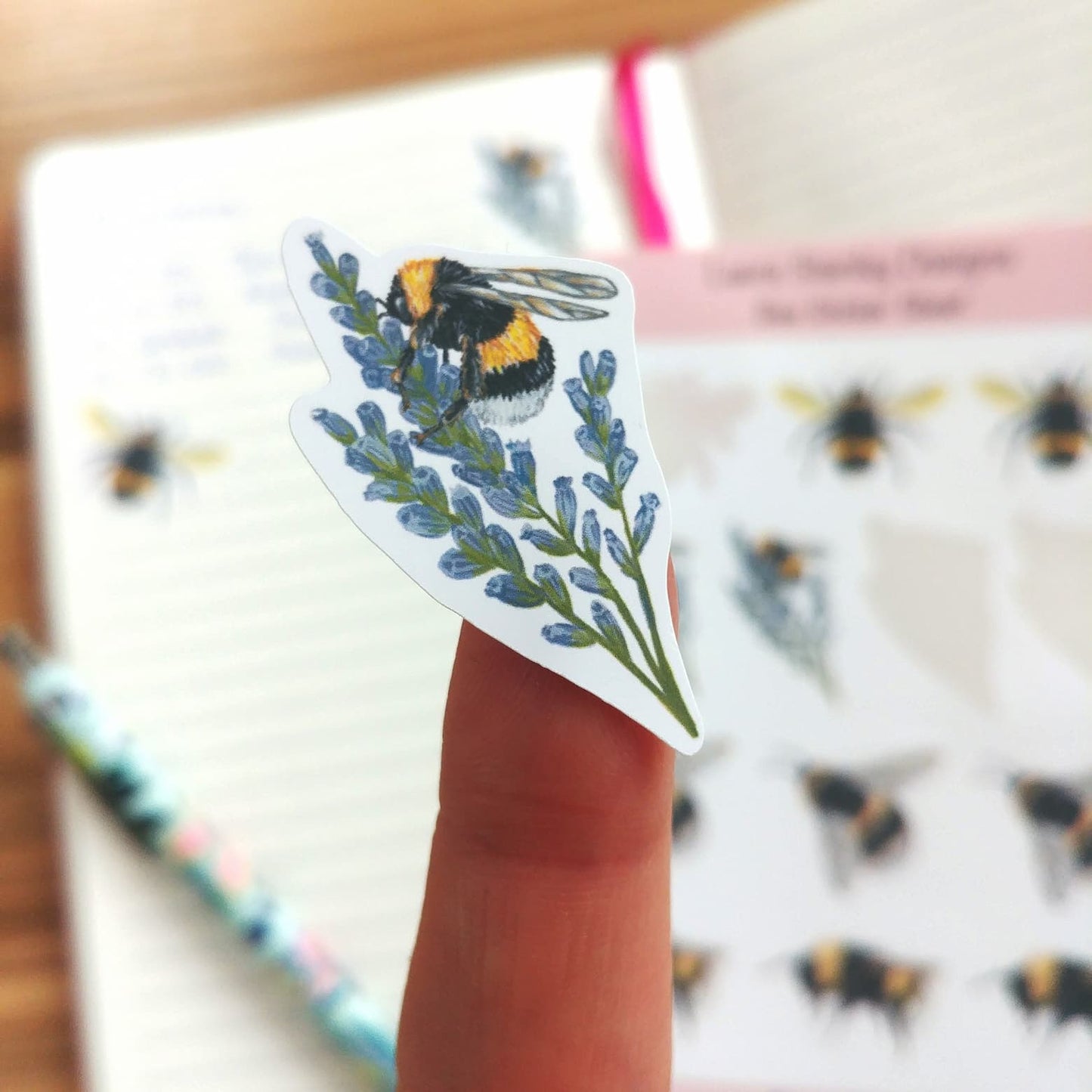Bumble Bee Planner Sticker Sheet
