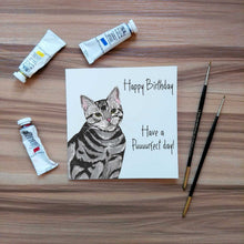 Load image into Gallery viewer, Crazy Cat Lady Birthday Card
