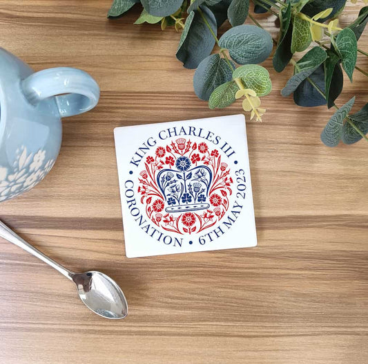 Kings Coronation Keepsake Coaster Set