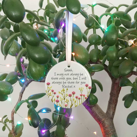 Personalised Friendship Decoration | Best Friend Keepsake Hanging Ornament