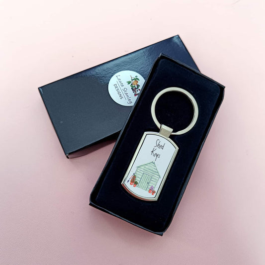 Garden Shed Keyring | Gardening Gifts