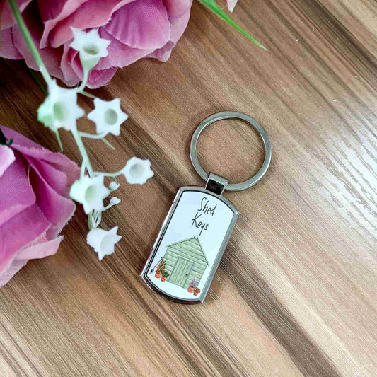 Garden Shed Keyring | Gardening Gifts