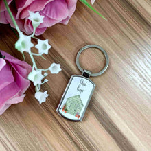 Load image into Gallery viewer, Garden Shed Keyring | Gardening Gifts
